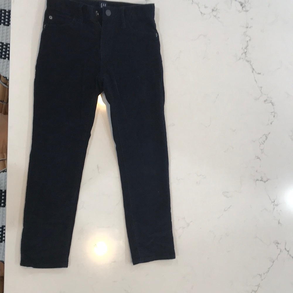 navy gap boys cords brand new